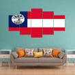 AmericansPower Canvas Wall Art - Flag of Proposed Flag Of Tennessee Car Seat Covers A7