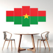 AmericansPower Canvas Wall Art - Flag of Burkina Faso Car Seat Covers A7 | AmericansPower