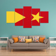 AmericansPower Canvas Wall Art - Flag of Tigray Car Seat Covers A7