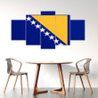 AmericansPower Canvas Wall Art - Flag of Bosnia And Herzegovina Car Seat Covers A7 | AmericansPower