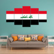 AmericansPower Canvas Wall Art - Flag of Iraq Car Seat Covers A7
