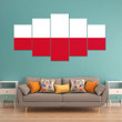 AmericansPower Canvas Wall Art - Flag of Poland Car Seat Covers A7