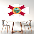 AmericansPower Canvas Wall Art - Flag Of Florida (1900 - 1985) Car Seat Covers A7 | AmericansPower