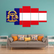 AmericansPower Canvas Wall Art - Flag Of The State Of Georgia (1902 - 1906) Car Seat Covers A7