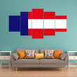 AmericansPower Canvas Wall Art - Flag Of The State Of Georgia (1879 - 1902) Car Seat Covers A7