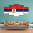 AmericansPower Canvas Wall Art - Flag of Serbia Car Seat Covers A7