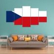 AmericansPower Canvas Wall Art - Flag of Czech Republic Car Seat Covers A7
