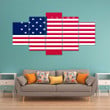 AmericansPower Canvas Wall Art - Flag Of Vermont (1804 - 1837) Car Seat Covers A7