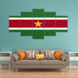 AmericansPower Canvas Wall Art - Flag of Suriname Car Seat Covers A7