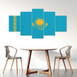 AmericansPower Canvas Wall Art - Flag of Kazakhstan Car Seat Covers A7 | AmericansPower