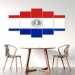 AmericansPower Canvas Wall Art - Flag of Paraguay Car Seat Covers A7 | AmericansPower