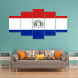 AmericansPower Canvas Wall Art - Flag of Paraguay Car Seat Covers A7
