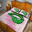 1stIreland Quilt Bed Set - AKA Lips - Special Version Quilt Bed Set A7