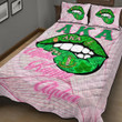 1stIreland Quilt Bed Set - AKA Lips - Special Version Quilt Bed Set A7