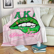 AmericansPower Premium Blanket - (Custom) AKA Lips - Special Version Premium Blanket | AmericansPower

