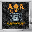 AmericansPower Shower Curtain - Alpha Phi Alpha Ape Shower Curtain | AmericansPower
