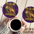 AmericansPower Coasters (Sets of 6) - Omega Psi Phi Dog Coasters | AmericansPower
