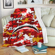 AmericansPower Premium Blanket - Kappa Alpha Psi Full Camo Shark Premium Blanket | AmericansPower
