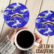 AmericansPower Coasters (Sets of 6) - Zeta Phi Beta Full Camo Shark Coasters | AmericansPower
