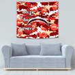 AmericansPower Tapestry - Delta Sigma Theta Full Camo Shark Tapestry A7