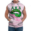 AmericansPower Clothing - AKA Lips Sleeveless Hoodie A7 | AmericansPower.store