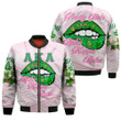 AmericansPower Clothing - AKA Lips Zip Bomber Jacket A7 | AmericansPower.store