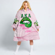 AmericansPower Clothing - (Custom) AKA Lips Oodie Blanket Hoodie A7 | AmericansPower.store