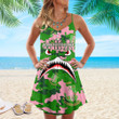 AmericansPower Clothing - (Custom) AKA Full Camo Shark Strap Summer Dress A7 | AmericansPower