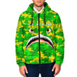 AmericansPower Clothing - Chi Eta Phi Full Camo Shark Hooded Padded Jacket A7 | AmericansPower