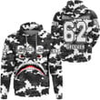 AmericansPower Clothing - Groove Phi Groove Full Camo Shark Hoodie A7 | AmericansPower