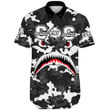 AmericansPower Clothing - Groove Phi Groove Full Camo Shark Short Sleeve Shirt A7 | AmericansPower