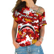 AmericansPower Clothing - Kappa Alpha Psi Full Camo Shark One Shoulder Shirt A7 | AmericansPower