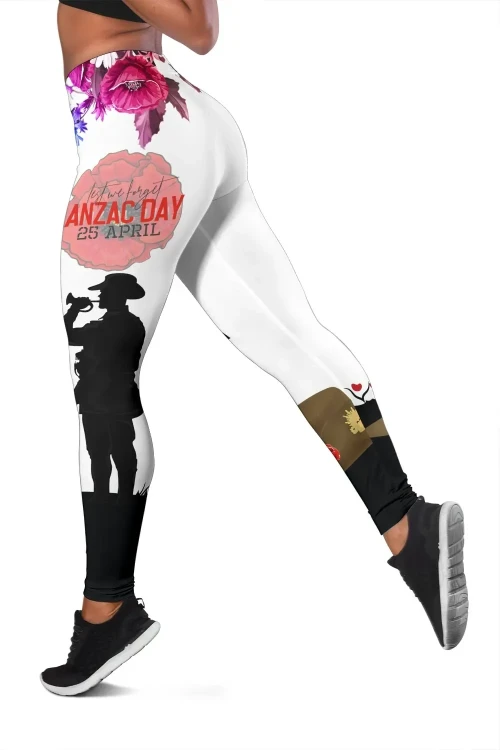 "Lest We Forget Anzac Day" Women's Leggings A27