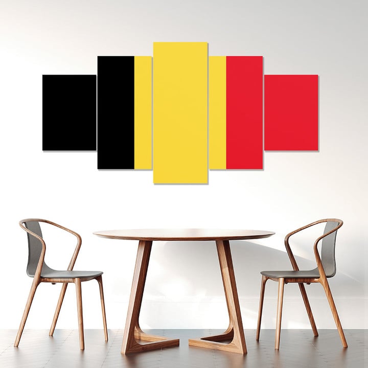 AmericansPower Canvas Wall Art - Flag of Belgium Car Seat Covers A7 | AmericansPower