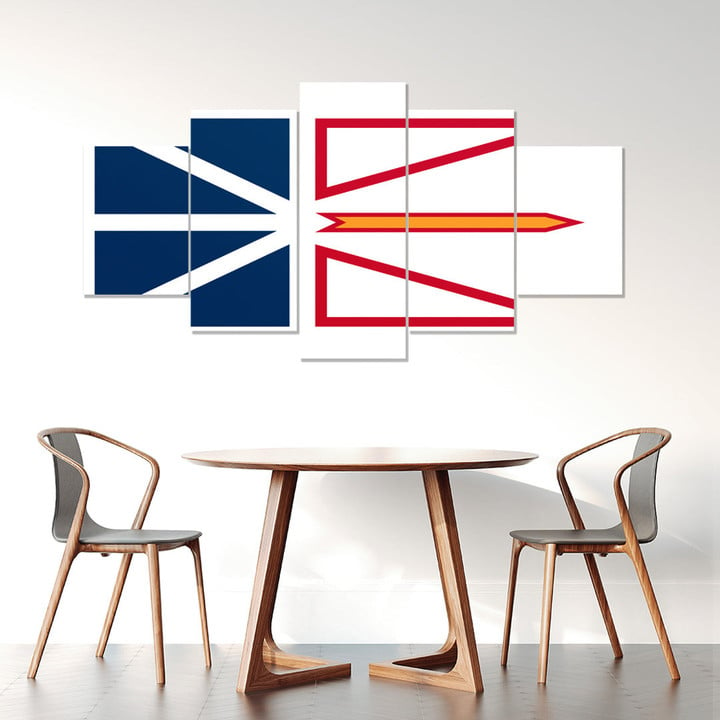 AmericansPower Canvas Wall Art - Canada Flag Of Newfoundland And Labrador Car Seat Covers A7 | AmericansPower