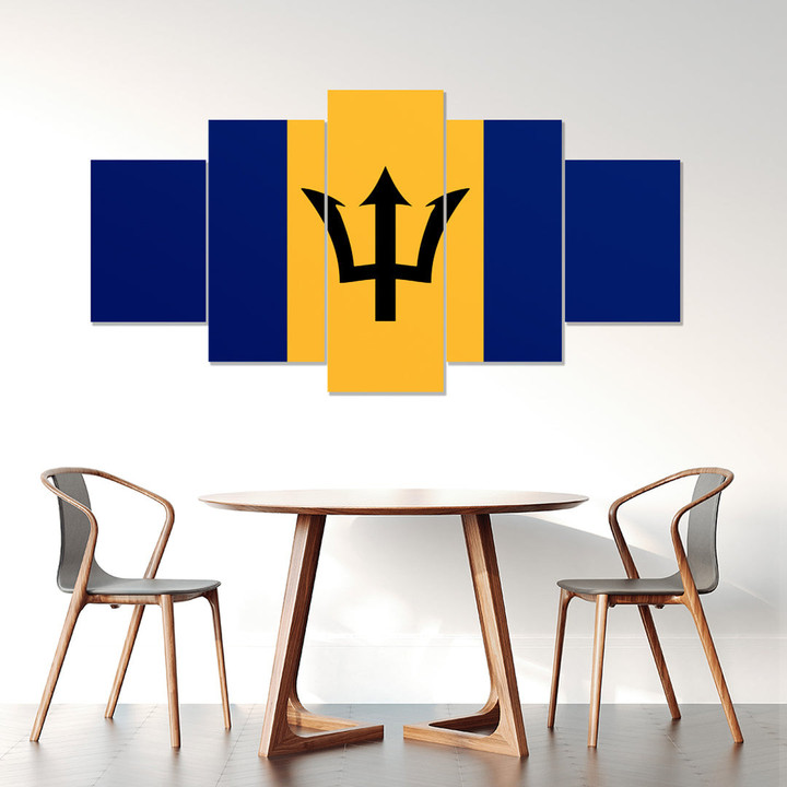AmericansPower Canvas Wall Art - Flag of Barbados Car Seat Covers A7 | AmericansPower