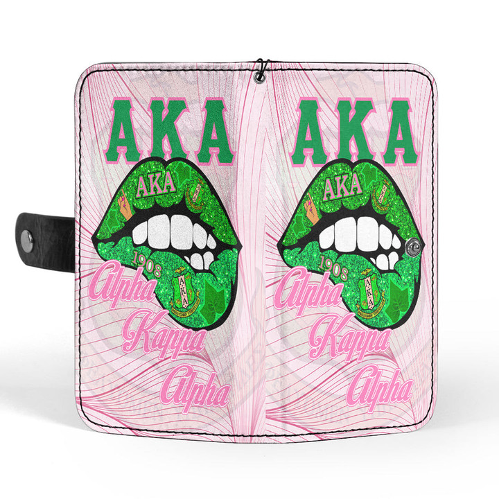 1stIreland Bag - AKA Lips - Special Version Wallet Phone Case | 1stIreland
