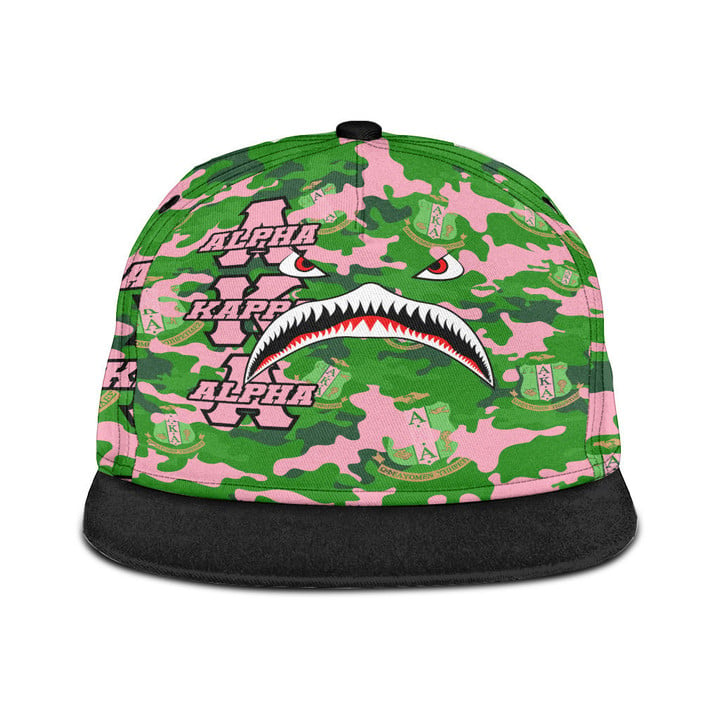AmericansPower Snapback Hat - AKA Full Camo Shark Snapback Hat | AmericansPower

