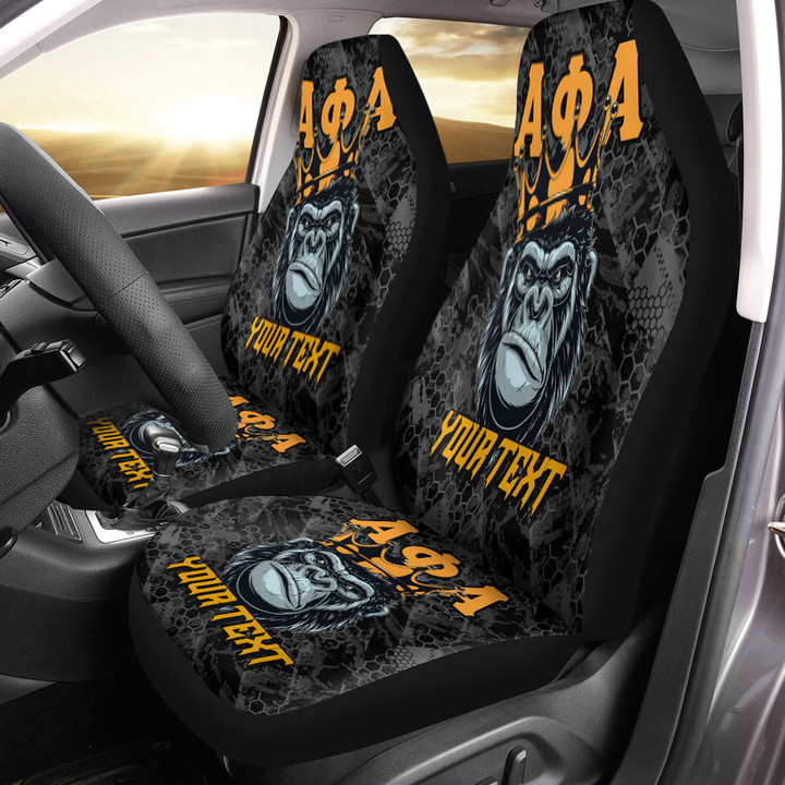 AmericansPower Car Seat Covers - (Custom) Alpha Phi Alpha Ape Car Seat Covers | AmericansPower
