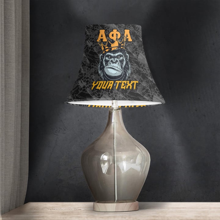 AmericansPower Bell Lamp Shade - (Custom) Alpha Phi Alpha Ape Bell Lamp Shade | AmericansPower
