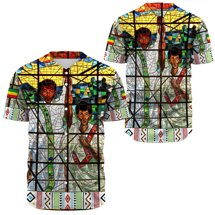 AmericansPower Clothing - Ethiopian Orthodox Flag Baseball Jerseys A7 | AmericansPower