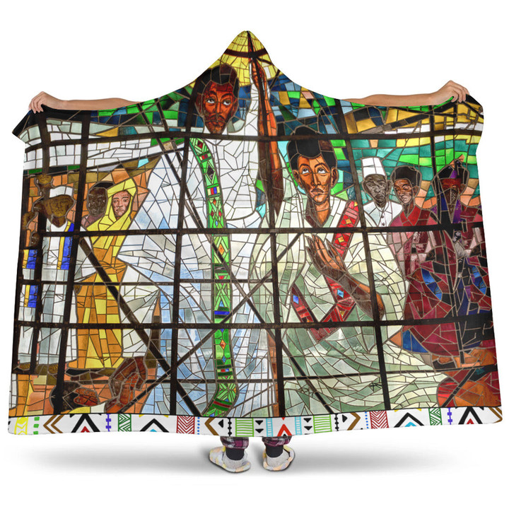 AmericansPower Hooded Blanket - Ethiopian Orthodox Hooded Blanket | AmericansPower
