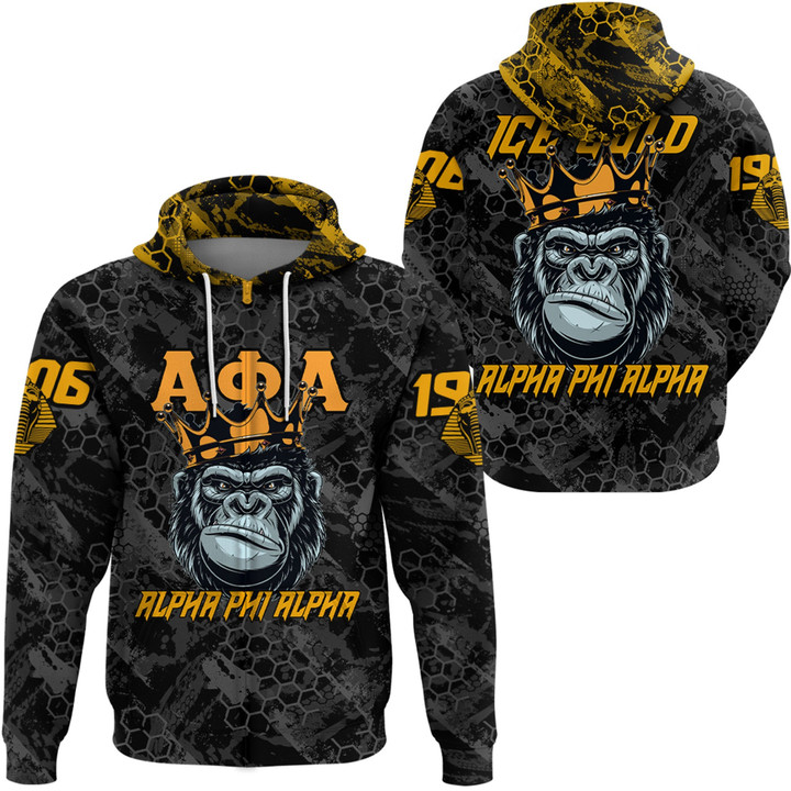 AmericansPower Clothing - Alpha Phi Alpha Ape Zip Hoodie A7 | AmericansPower