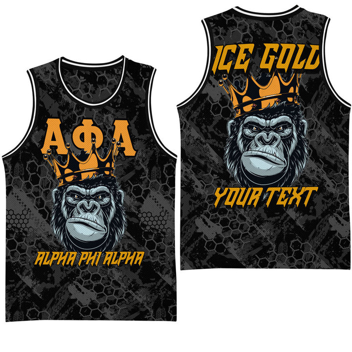 AmericansPower Clothing - (Custom) Alpha Phi Alpha Ape Basketball Jersey A7 | AmericansPower