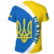 Ukraine T-Shirt Half Cirlce A15
