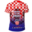 Croatia T-Shirt - Proud To Be Croat A30