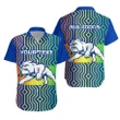 (Custom Personalised) Western Hawaiian Shirt Bulldogs Rainbows - Pride Guernsey TH6