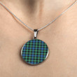 AmericansPower Jewelry - Mouat Tartan Circle Luxury Necklace A7 | AmericansPower
