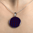 AmericansPower Jewelry - Home Modern Tartan Circle Luxury Necklace A7 | AmericansPower