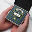 AmericansPower Jewelry - Macdonald Of The Isles Hunting Ancient Tartan Coordinates Horizontal Bar Necklace A7 | AmericansPower